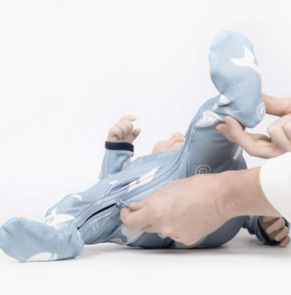 Bub Bub Beluga - Babysuit - Footed