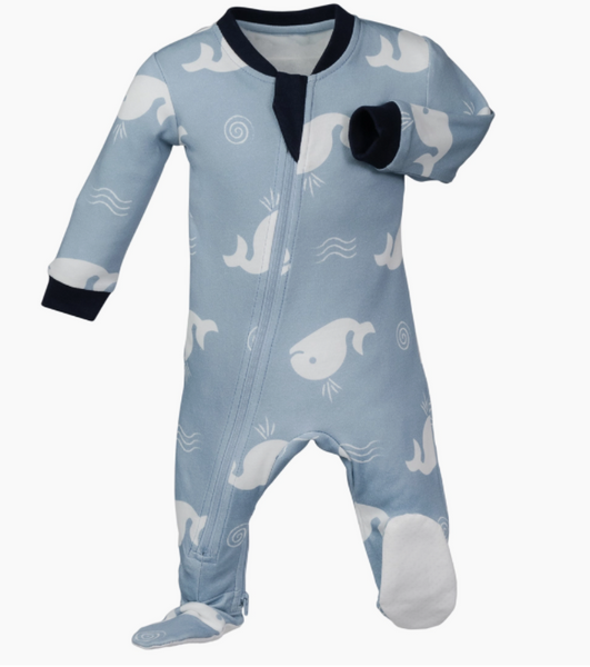 Bub Bub Beluga - Babysuit - Footed