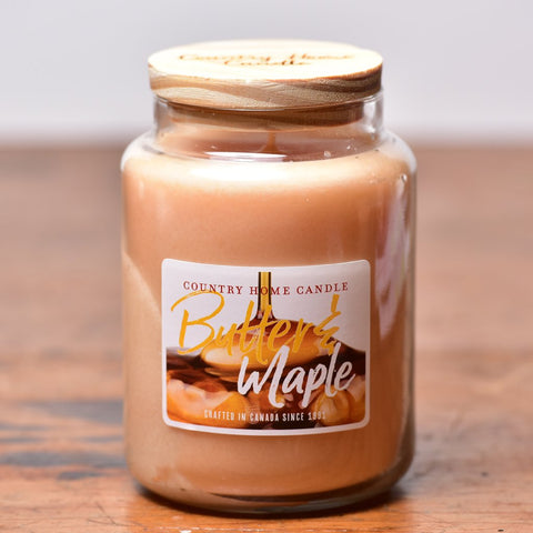 Scented Candle | Butter and Maple