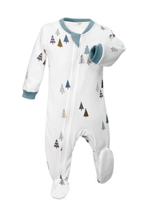Perfectly Pine  - Babysuit - Footed