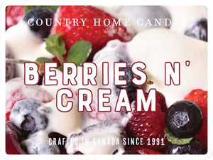 Scented Candle | Berries & Cream