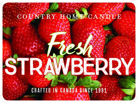 Scented Candle | Fresh Strawberry